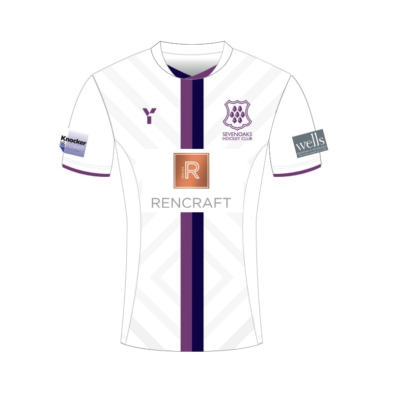 Sevenoaks HC – Junior Unisex Away Playing Shirt White (A)